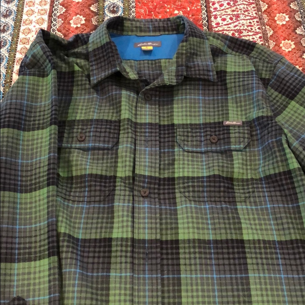 Eddie Bauer long sleeve flannel